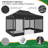 10'x15' Heavy Duty Canopy Tent, Pop up Gazebo with Netting Screened-105123540