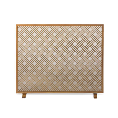 Iron Fireplace Screen