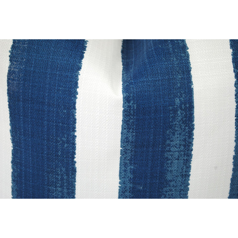 Housse de coussin intérieure / extérieure en polyester Nico marine, H 21,50 po x l 21,50 po