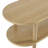 Torus Oval Wood TV Stand-105886171