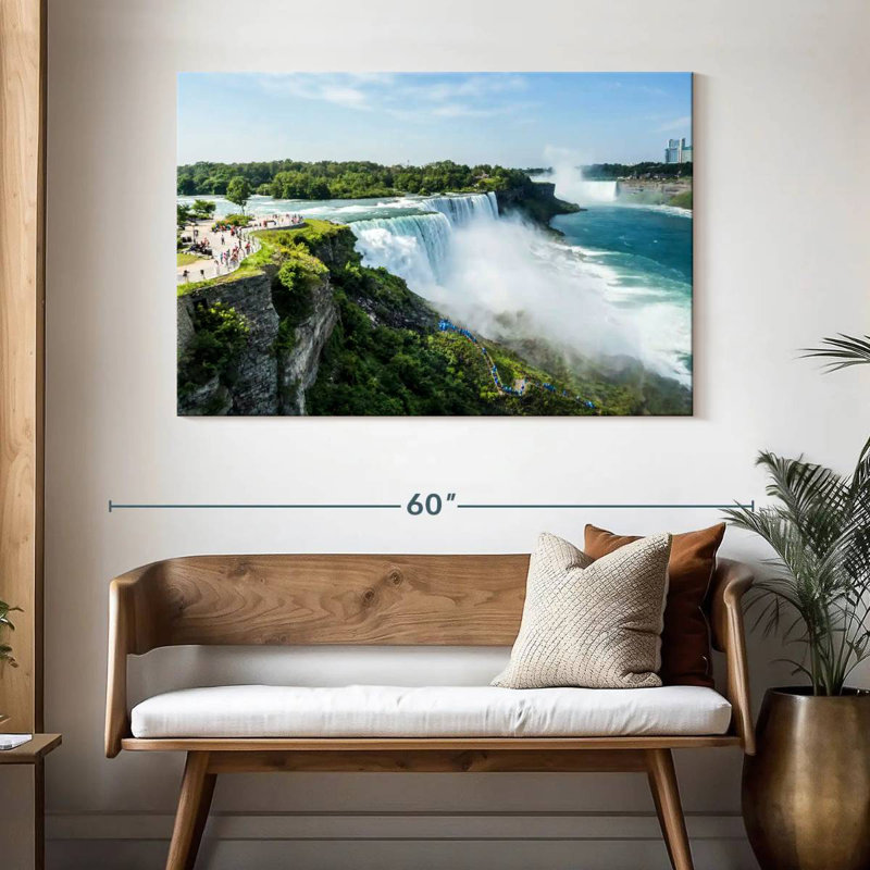 Alvord, chutes du Niagara en été, H 32 po x l 48 po