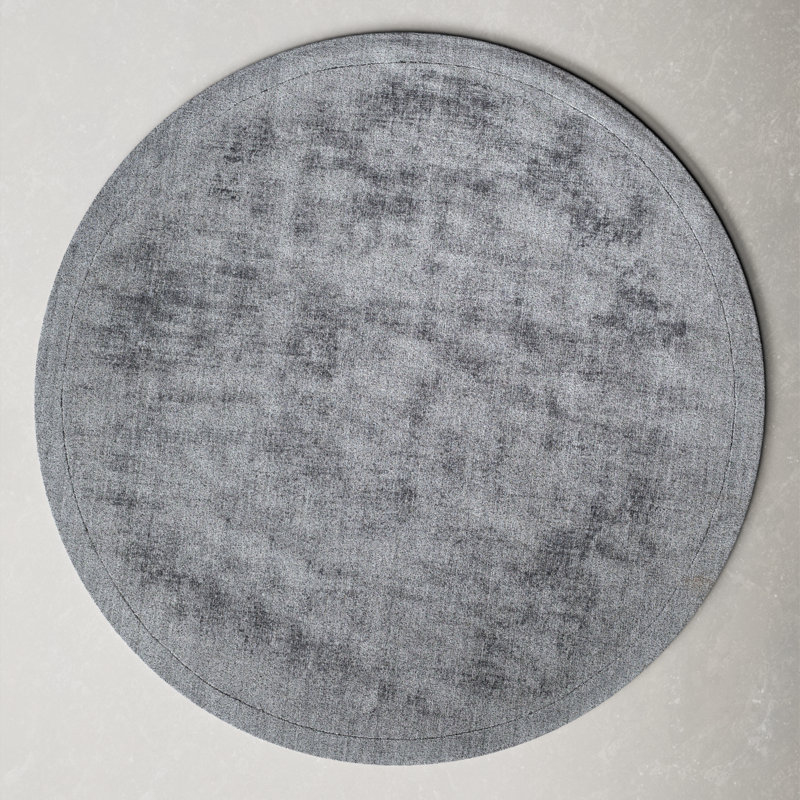 Mckinley Viscose Indoor Rug, Round 5'9"