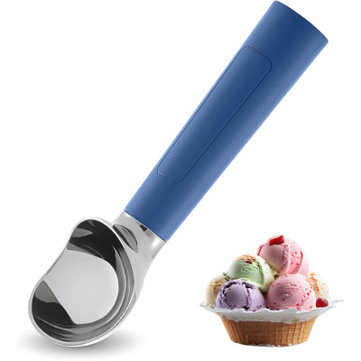 Usb Rechargeable Heated Ice Cream Scoop Blue
