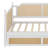 Rattan Daybed Featuring Traditional Style and 2 Storage Drawers, Ideal for Small Spaces and Guest Rooms-1719803142