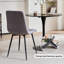 50cm H Velvet Upholstered Metal Side Chair-686924711-689253981
