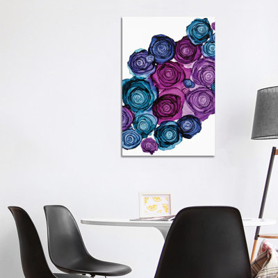 Wallflowers 1 Piece Wrapped Canvas Wall Art