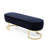 Modern Ottoman Bench,Upholstered Sherpa Fabric Bench,Shoe Bench Footrest Entryway Bench Coffee Table