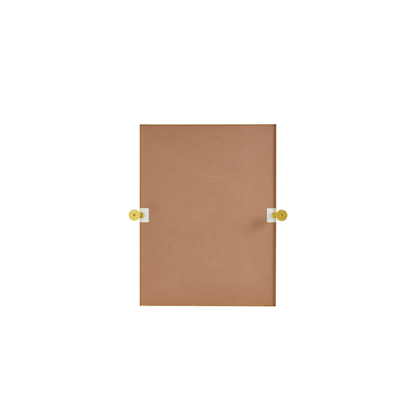 Belfield Metal Wall Mirror, Gold, 24" x 32"