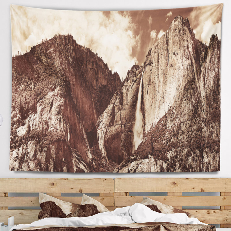 Tapisserie Seashore Yosemite, H 78 po x l 92 po