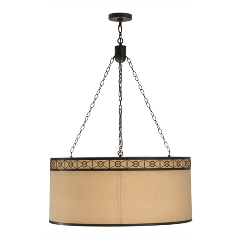 Lustre tambour 6 lumières Cilindro