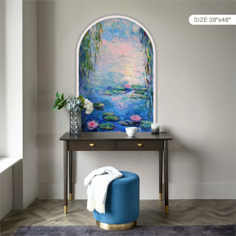 Adhésif décoratif non-mural amovible, H 71 po x l 40 po