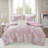Full/queen Size Metallic Comforter - Washable Printed Full/queen,
