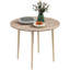 Solid Wood Base Dining Table-1659066192