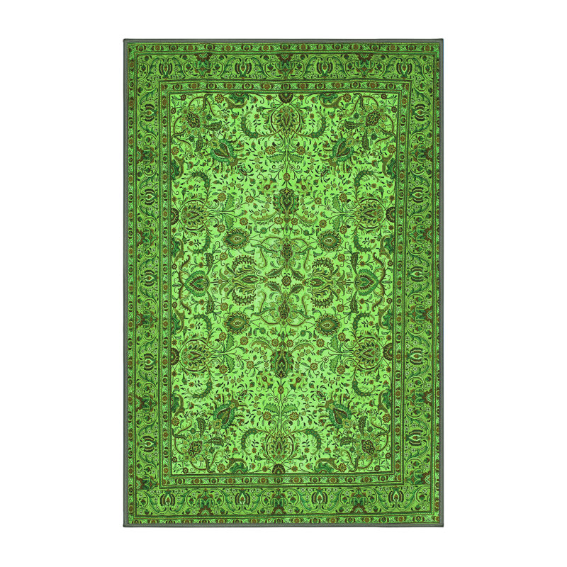 Annelies Performance Oriental Indoor Rug, Rectangle 8' x 12'