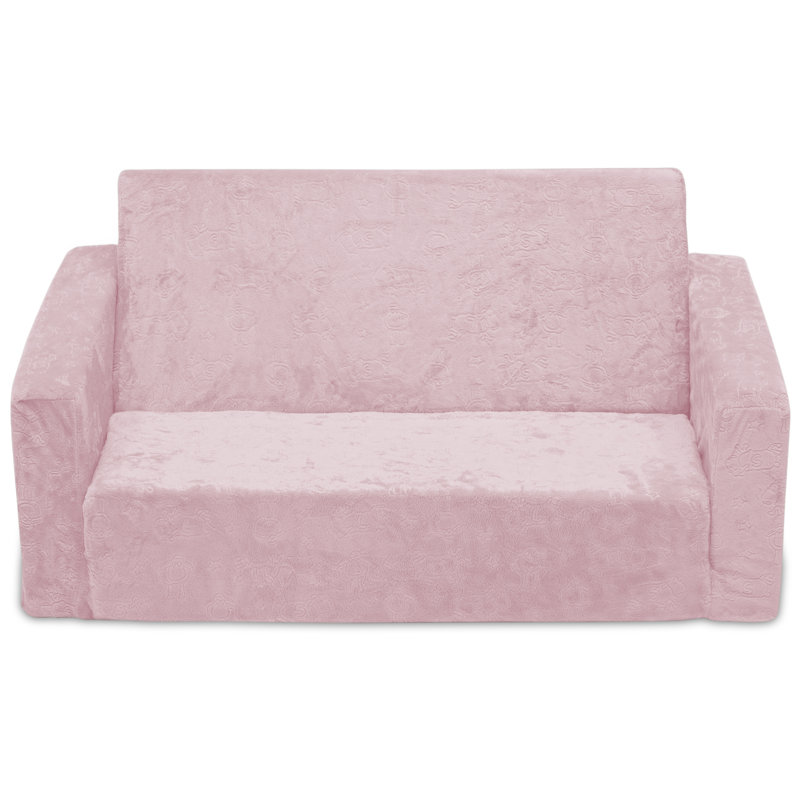 Canapé convertible Serta, Rose