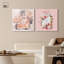 Blush Pink Whimsy Glam Art -2103260586