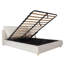 Lit plateforme avec rangement relevable hydraulique-51646274