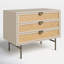 Brooks 3 - Drawer Nightstand