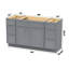 Base de meuble-lavabo simple 54 po seulement-98666926