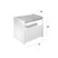 Devin 51cm W Manufactured Wood Bedside Table-39407559