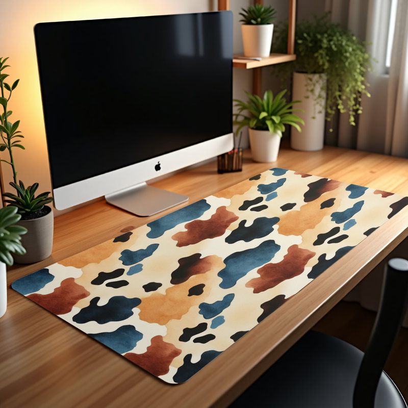 Polyester Desk Pad, 14.4x12.1