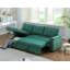 Canapé-lit modulaire réversible en lin vert 84 po avec rangement Jardin-1619455077