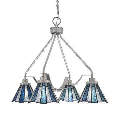 Lustre 4 lumières Odyssey Downlight