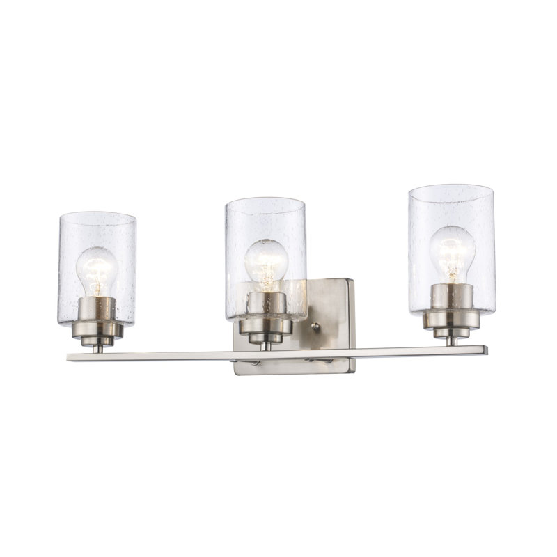 Alexanna 3 - Light Dimmable Vanity Light, Brushed Nickel