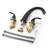 S2169S-CH-XX Sumerain 2 Handle Roman Tub Faucet,3 Hole Tub Faucet-101538761