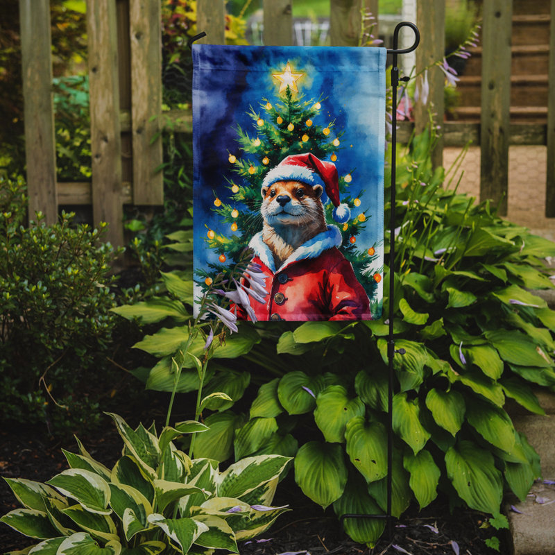 Drapeau de jardin de Noël, Loutre