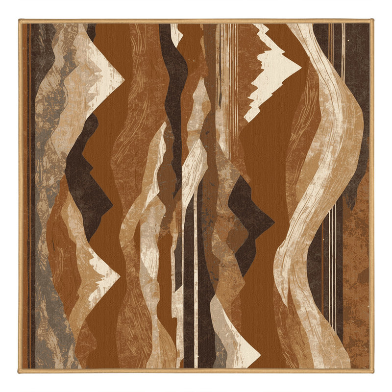 Golden Tides Rug, Square 8'