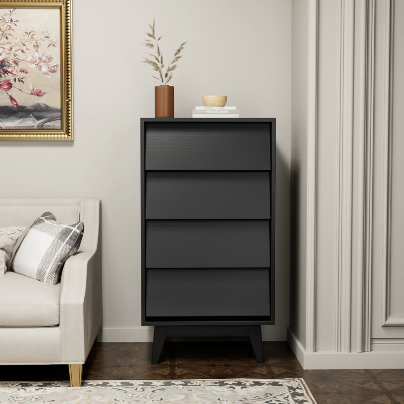 Armoire d'appoint Faysal, Noir