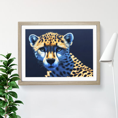 Enchanting Cheetah - Single Picture Frame Painting