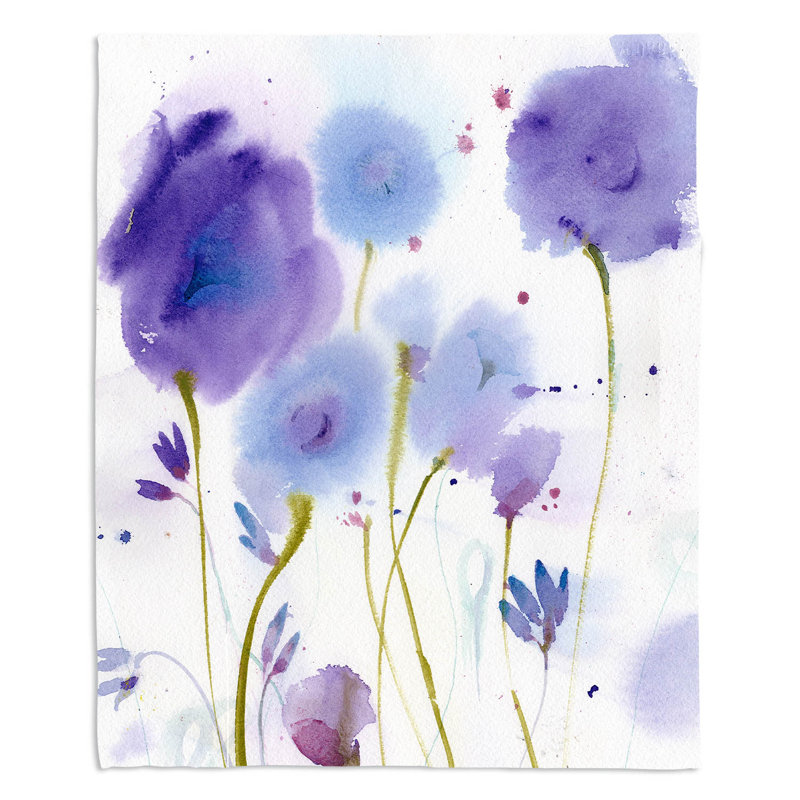  Jeté Blossoms, l 51 po x L 60 po