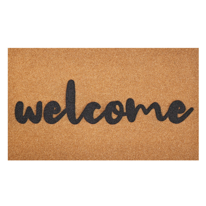 Non-Slip Door Mat For Outdoors And Indoors: Durable Indoor Outdoor Welcome Mat, 17" W x 30" L