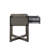 Arcadia Wood Finish X-Base End Table With Drawer Storage-814178371