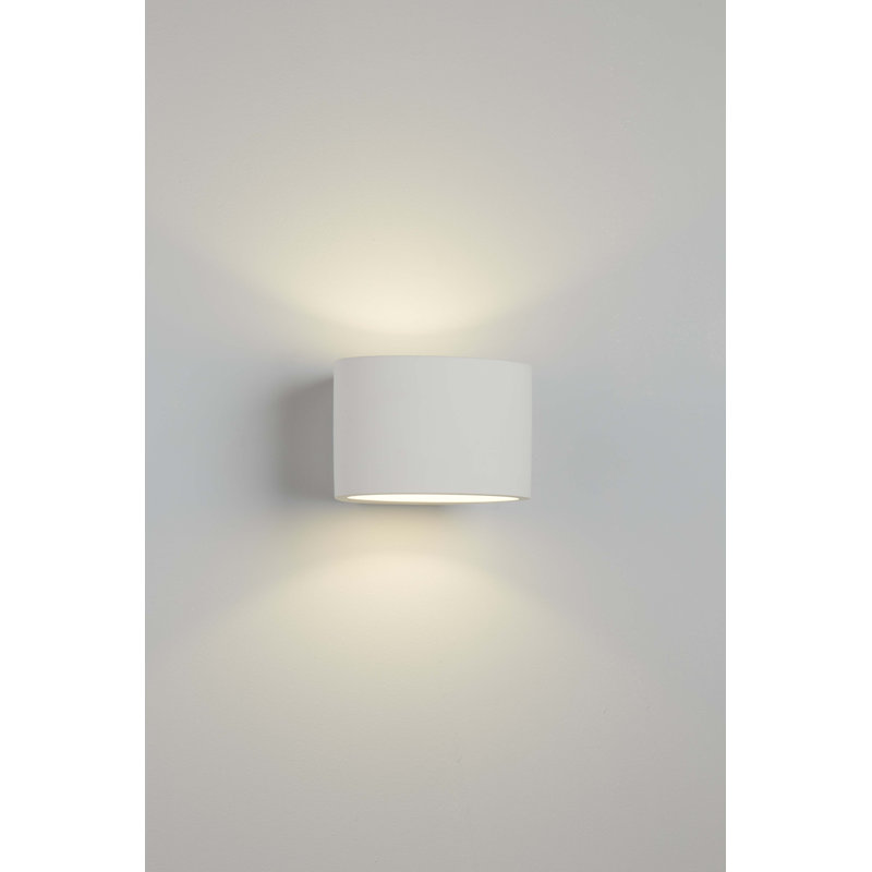Bain Ceramic Flush Mounted Sconce