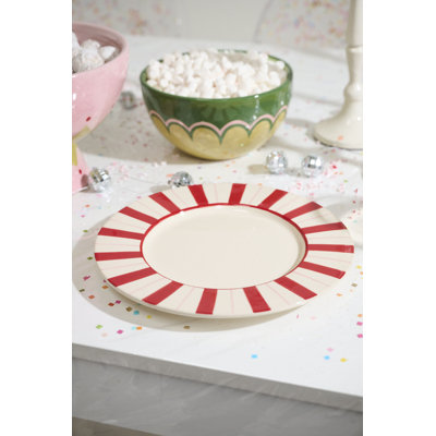 Deck the Halls Dinner Plate 10.25"