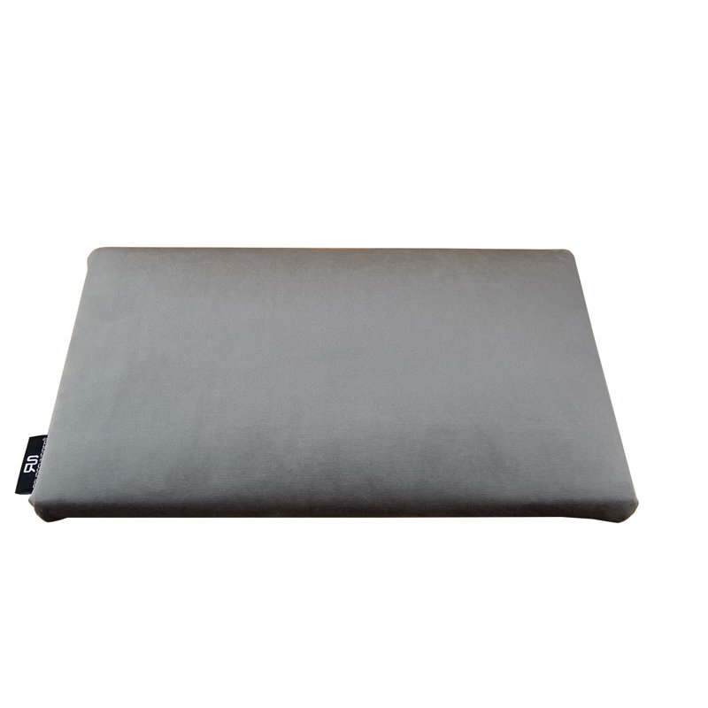 Velvet Pet Bed, Grey