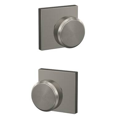 Schlage F51ABWE530COL Bowery Knob with Collins Rose Keyed Entry