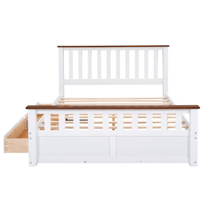 Lit plateforme avec rangement bas Kaolan