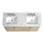 Corbin 30" Freestanding Single Bathroom Vanity with Carrara Marble Top-2135127177-2135127183-2135127284