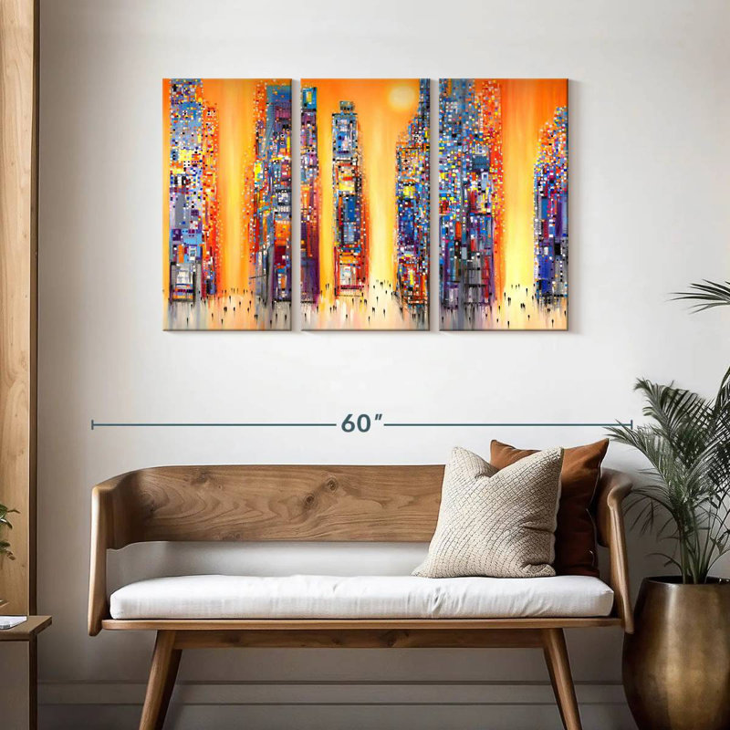 Avery Urban Sunset I, H 28 po x l 45 po