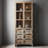 Retro Solid Wood China Cabinet
