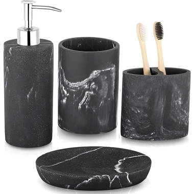 Braeside Stainless Steel 7 Piece Bathroom Accessory Set