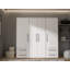Minija 4 Door Manufactured Wood Wardrobe-1614953364