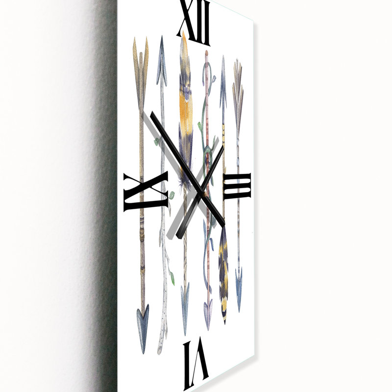 Horloge murale Ethnics Arrows, Grand