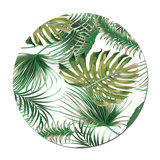 Plam Beachy Print
