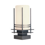 Banded Outdoor 1-Light 12.8" H Pier Mount Light