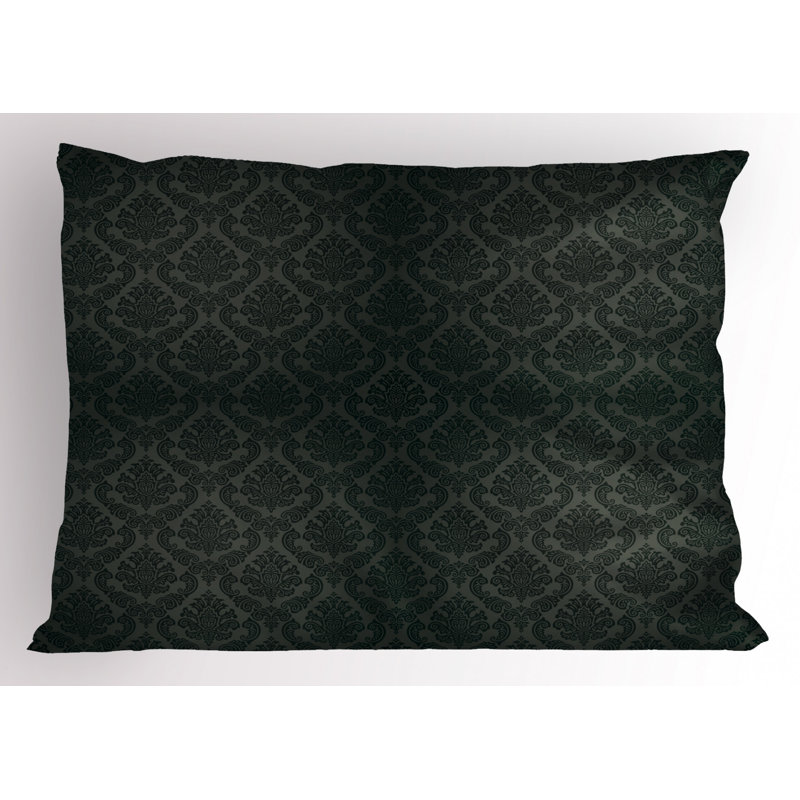 Polyester Damask Sham Set, Twin